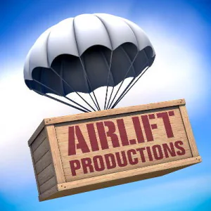 Airlift Productions New Orleans Logo Re-boot 2012 by Ethan Anderson