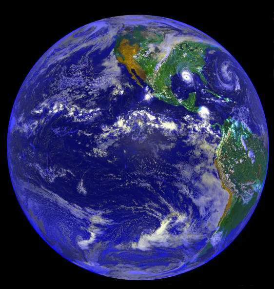 The blue marble - 3rd rock from the sun