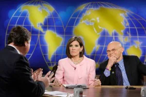 MaryMatalinAndJamesCarvilleRecordAtAirliftProductions