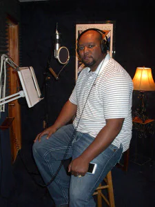 DeuceMcAllisterRecordsVoiceOversAtAirliftProductionsNOLA