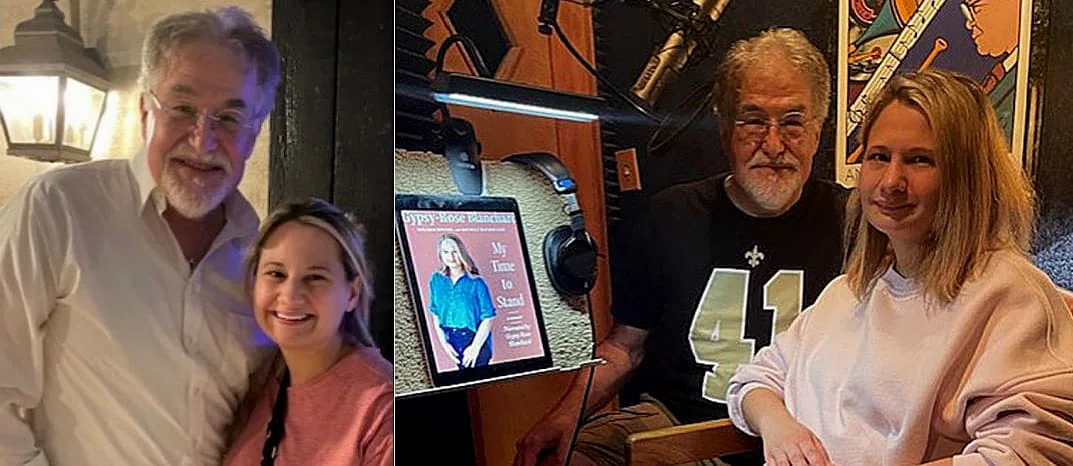 Gypsy-Rose Blanchard recording her memoir with Airlift Mike.